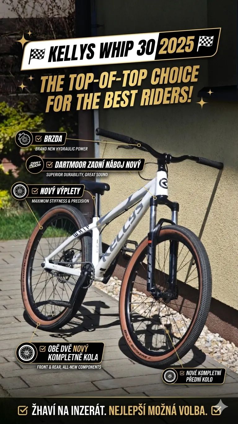 Kellys Whip 30 2025 - DiRT jump