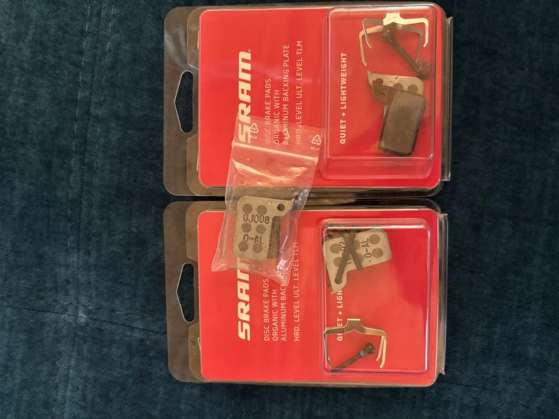 Brzdove desticky Sram