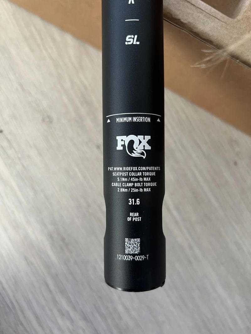 Fox Transfer SL Kashima 125mm 