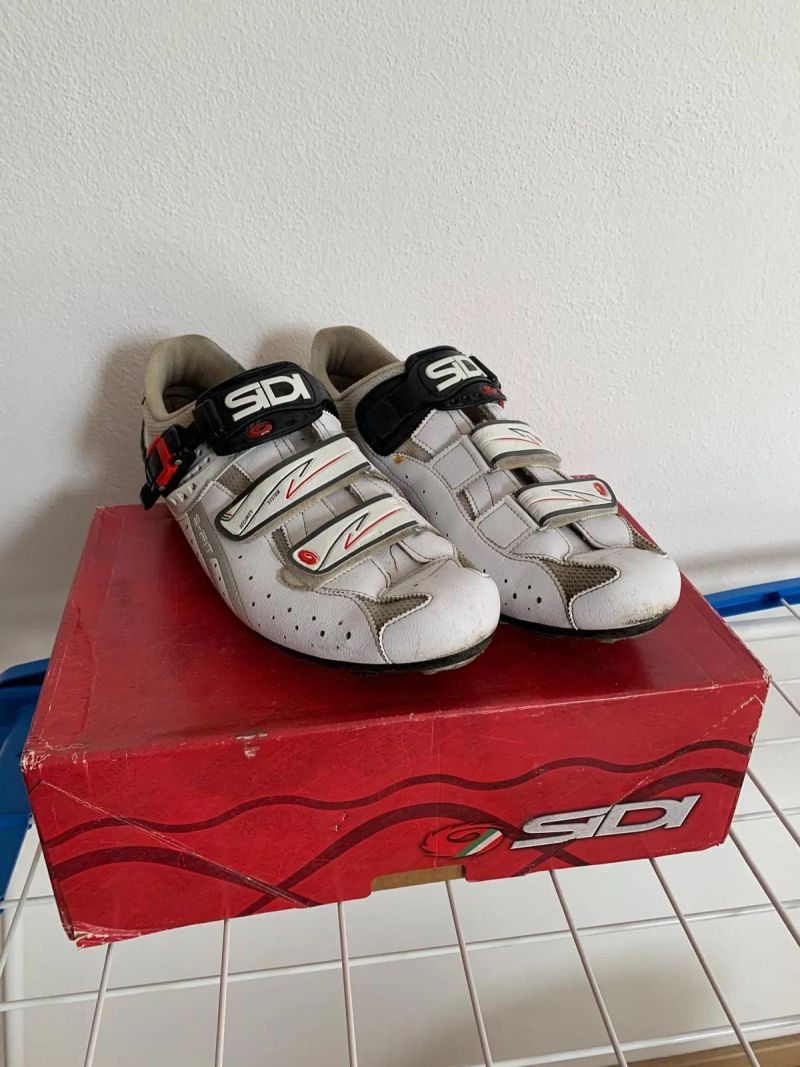 MTB Tretry Sidi Eagle 5-FIT bílé