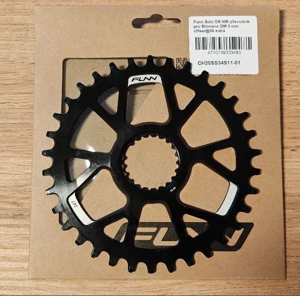 Jednopřevodník Funn, uchycení Shimano direct mount, offset 3mm, 34 zubů, pro převody 1x12