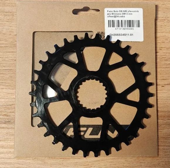 Jednopřevodník Funn, uchycení Shimano direct mount, offset 3mm, 34 zubů, pro převody 1x12