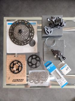  sada Shimano XT 1x11, linkglide + packeta ZDARMA