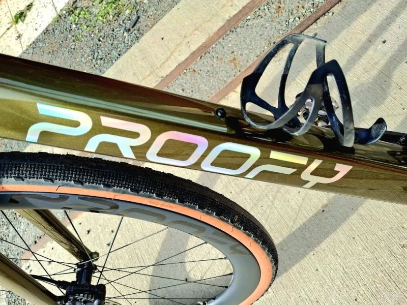 Proofy Gunny karbonový gravel, nové karb. záplety 45mm