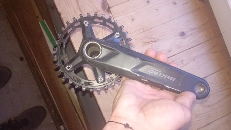 Kliky Shimano Deore 175mm 32t
