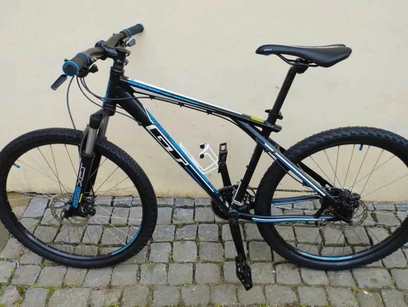 horské kolo GT Agressor 1.0, rám 17", po servisu, pro výšku 160-175cm, jako nové