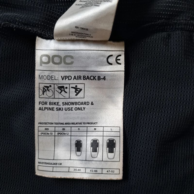 POC VPD Air Back B-4