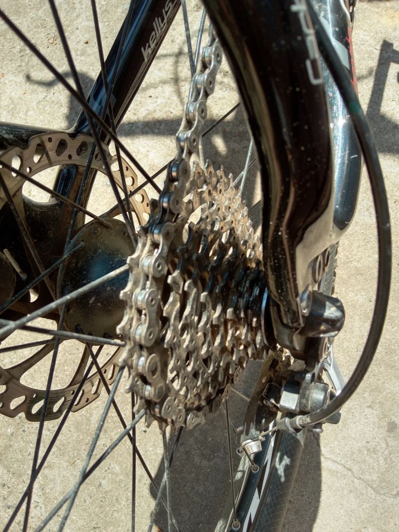 Karbonový Kellys Mobster 21,5" (XL) – Shimano XT