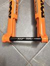 Vidlice FOX 34 Factory Kashima Orange 120mm, 29er