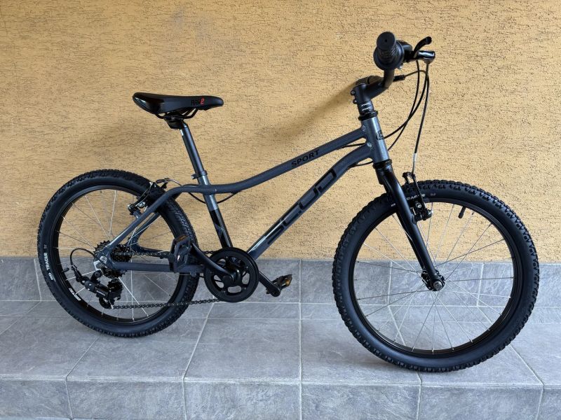 SCUD 20'' GRIPSHIFT 1x7 V-brake - šedá - nové