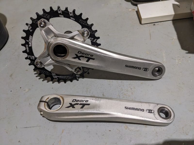 Kliky Shimano XT 