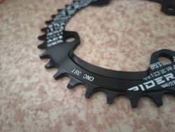 Nw jednoprevodnik 38zubu cerny 104bcd