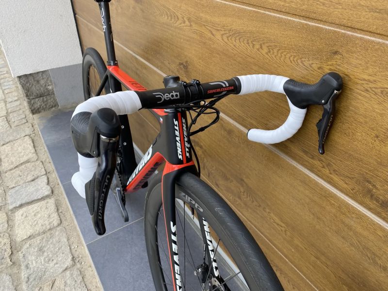🔥🔥🔥 Stevens Ventoux vel. 50, váha 7,5 kg, elektrická Ultegra DI2, doprava ZDARMA + roční záruka 