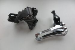 Přehazovačka Ultegra 6800 2x11 + Přesmykač 105 5800 2x11