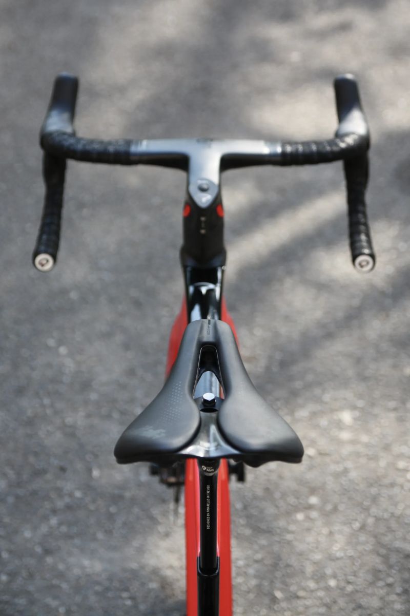 Pinarello F7 vel. 51.5 | Shimano Ultegra Di2 12s | záplety Vision/Most | kokpit Most Talon Ultra