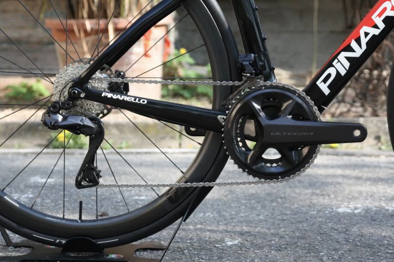 Pinarello F7 vel. 51.5 | Shimano Ultegra Di2 12s | záplety Vision/Most | kokpit Most Talon Ultra