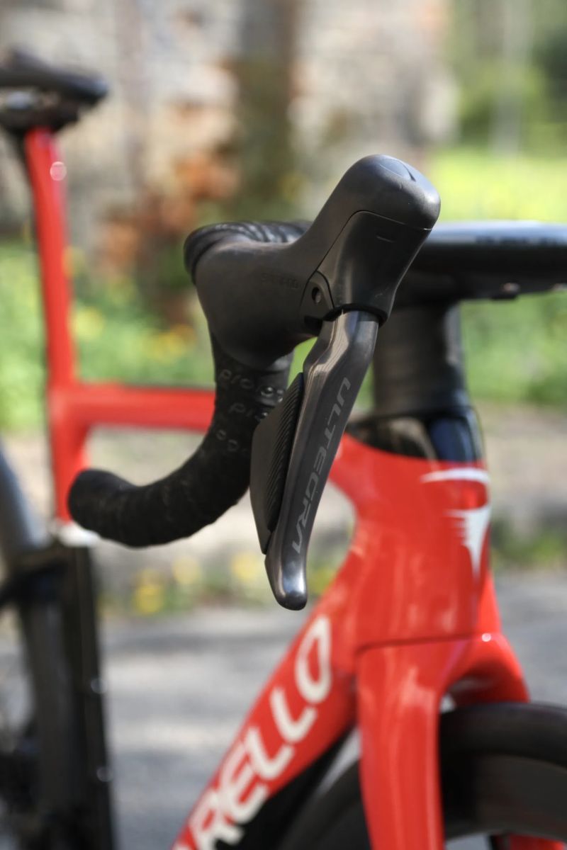 Pinarello F7 vel. 51.5 | Shimano Ultegra Di2 12s | záplety Vision/Most | kokpit Most Talon Ultra
