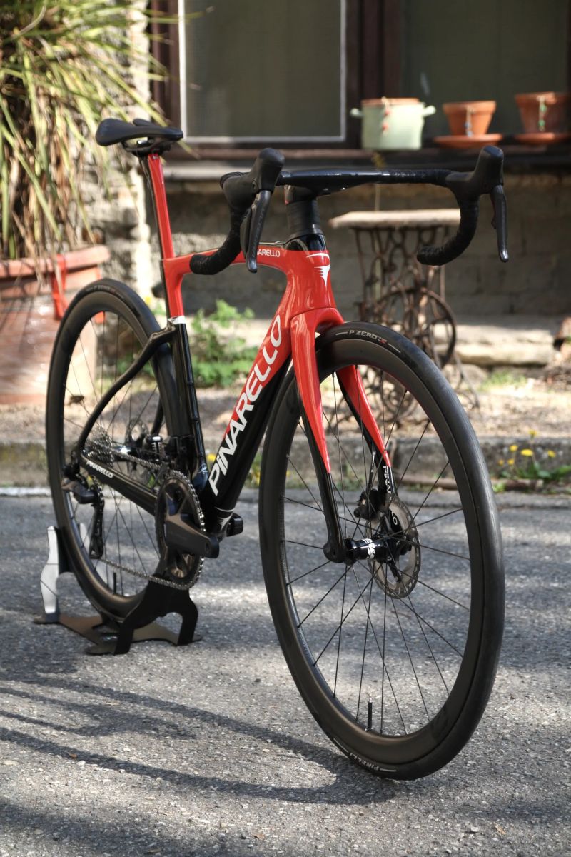 Pinarello F7 vel. 51.5 | Shimano Ultegra Di2 12s | záplety Vision/Most | kokpit Most Talon Ultra