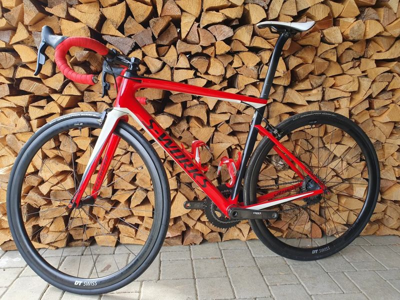 Specialized S-Works Tarmac SL6 velikost 54, Etap, karbonová kola
