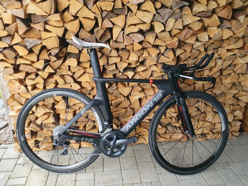Argon 18 E - 118, Shimano Di2, karbonová kola American Classic