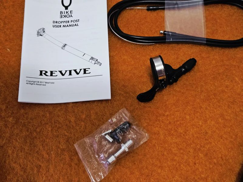 Nová BikeYoke Revive 2.0 - 31.6 / 125mm +org. Páčka