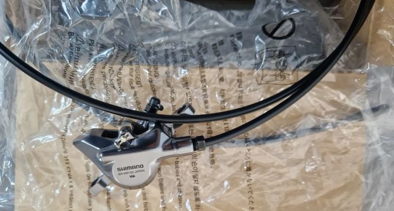 Shimano XTR BR-M9100-R zadní - komplet nová sada 