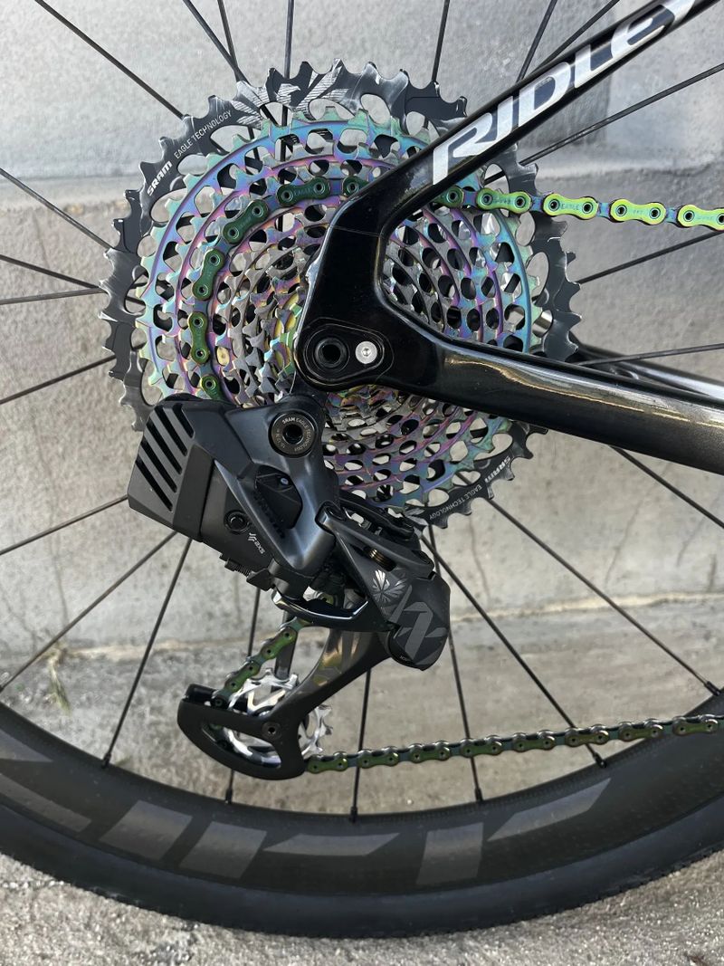 Gravel kolo Ridley Kanzo Adventure Custom Fade vel. S Sram XX1 AXS / Sram Force AXS, Zipp, Hope 