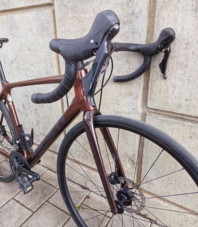 silniční karbonové kolo Giant TCR Advanced Disc 2 Bronz 