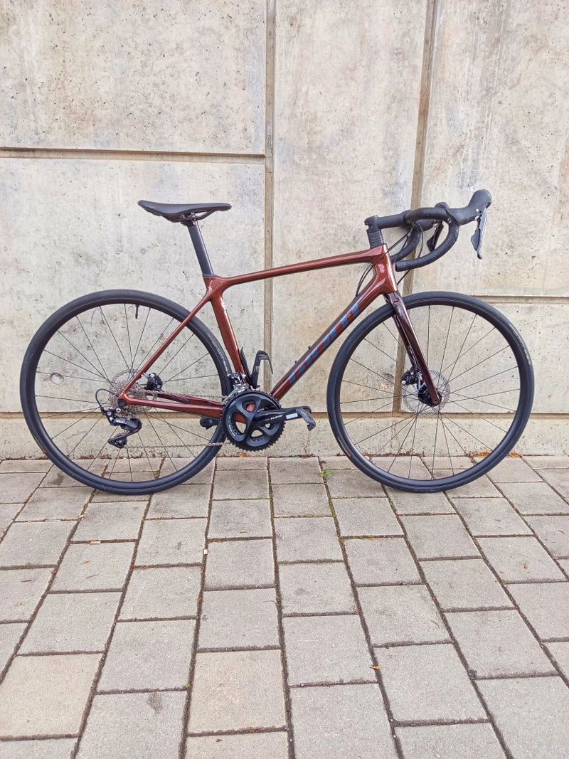silniční karbonové kolo Giant TCR Advanced Disc 2 Bronz 