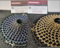 SRAM kazeta XG-1299 Eagle 12s 10-50 XD zlatá i rainbow