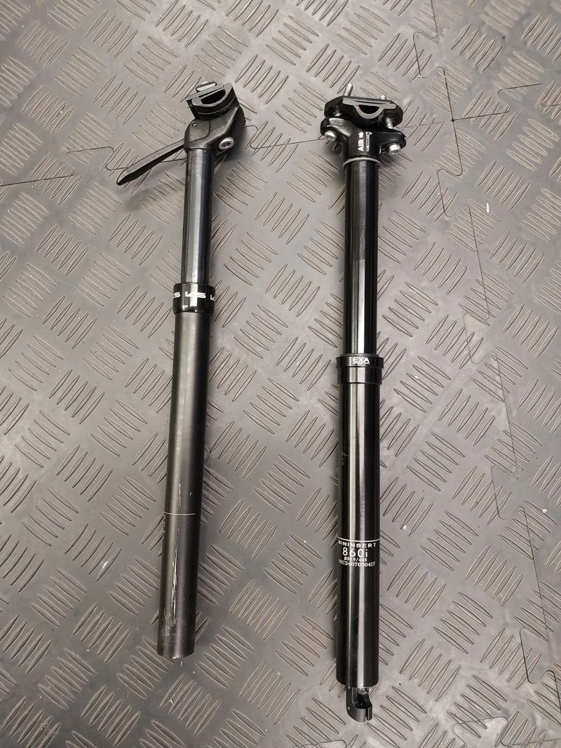 Teleskopické sedlovky 27,2 30,9 31,6