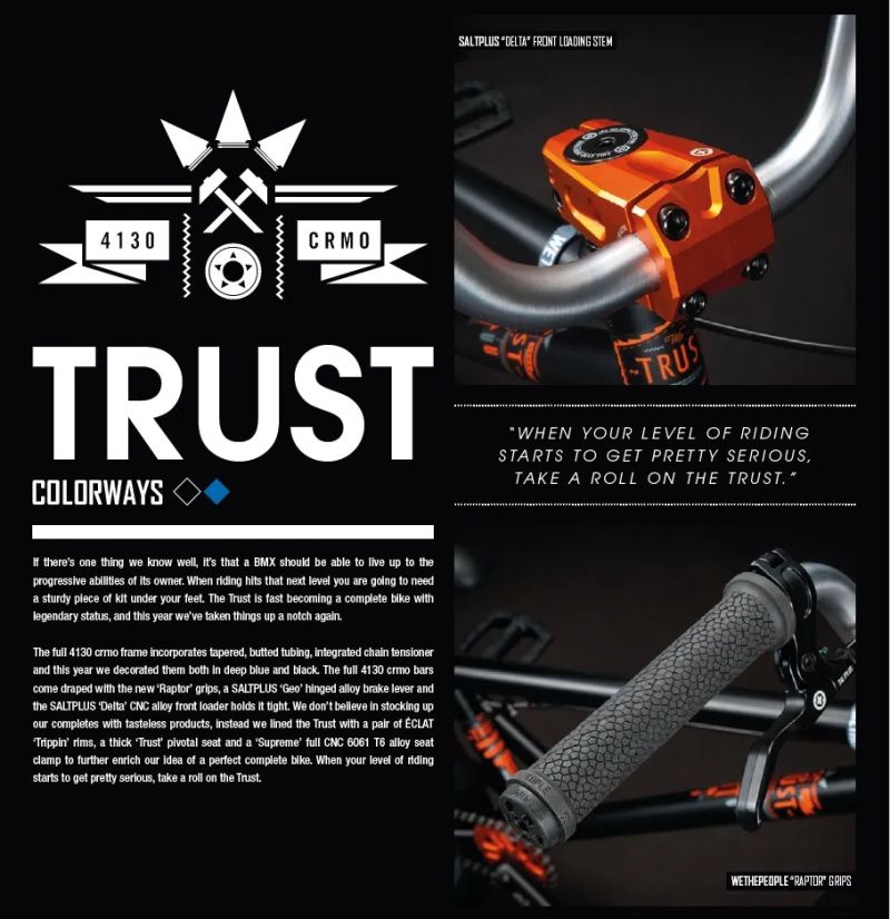 BMX WETHEPEOPLE TRUST 21" (2013) - ocelový rám z 4130 full crmo !!!