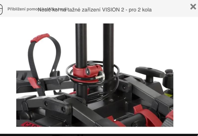 Nosič kol na tažné zařízení CARFACE - VISION 2 