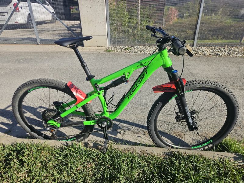 Trailcraft Maxwell 26 – Špičkový dětský full (XTR/XT, teleskop), váha 12 kg