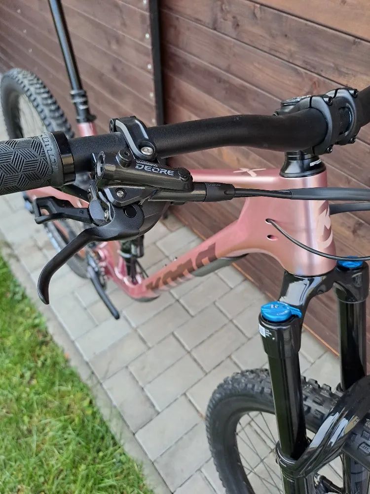 NOVÝ nepoužitý karbonový rámový set nebo celé kolo Kona Process X CR rose / velikost XL / 29er 