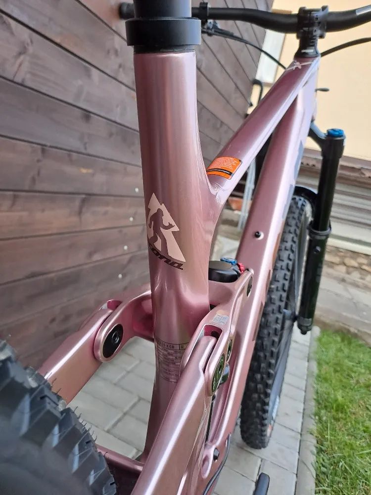 NOVÝ nepoužitý karbonový rámový set nebo celé kolo Kona Process X CR rose / velikost XL / 29er 