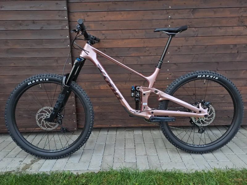 NOVÝ nepoužitý karbonový rámový set nebo celé kolo Kona Process X CR rose / velikost XL / 29er 