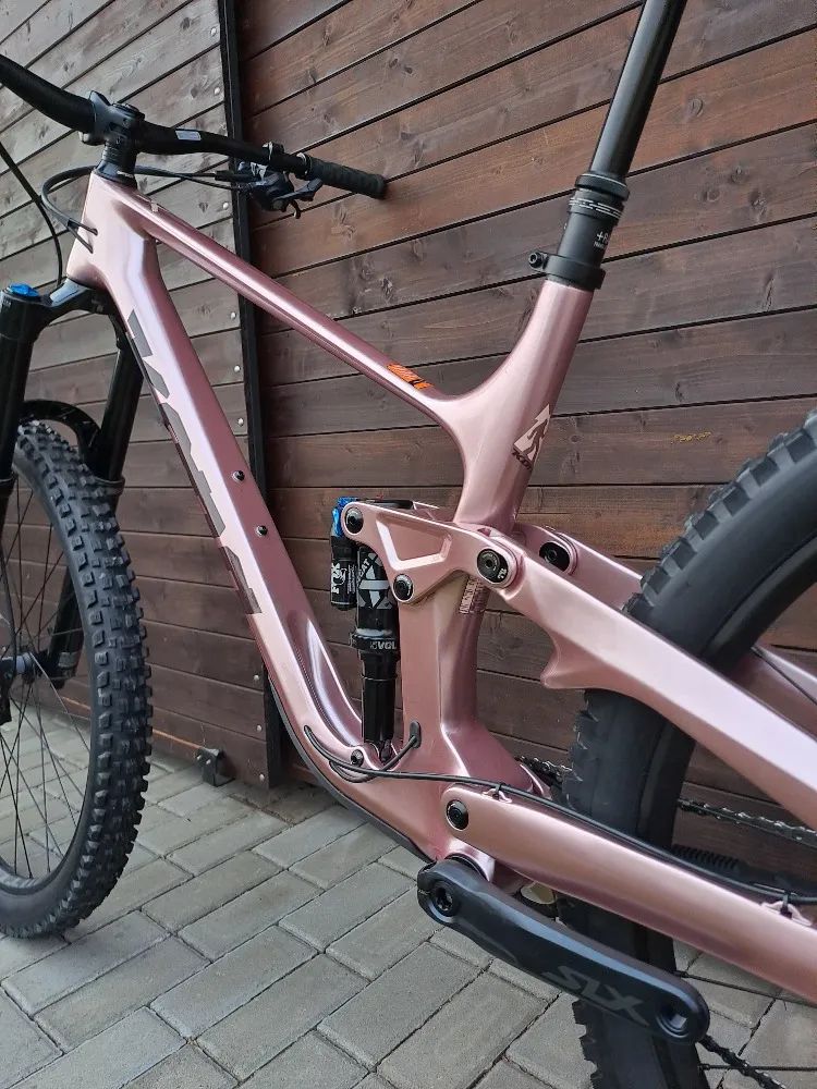 NOVÝ nepoužitý karbonový rámový set nebo celé kolo Kona Process X CR rose / velikost XL / 29er 