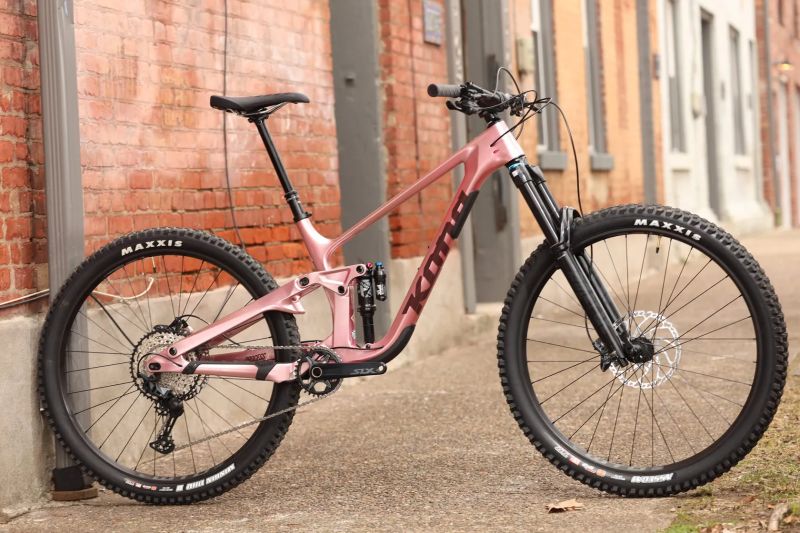 NOVÝ nepoužitý karbonový rámový set nebo celé kolo Kona Process X CR rose / velikost XL / 29er 