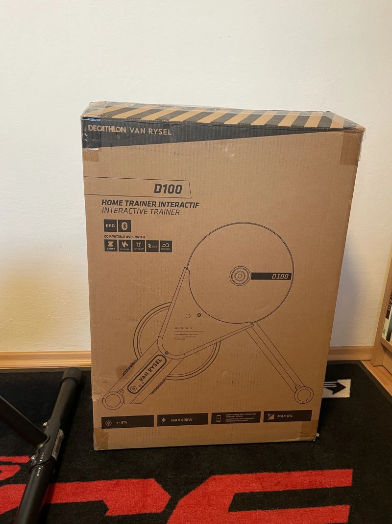 Smart cyklotrenažér VAN RYSEL D100 – direct drive