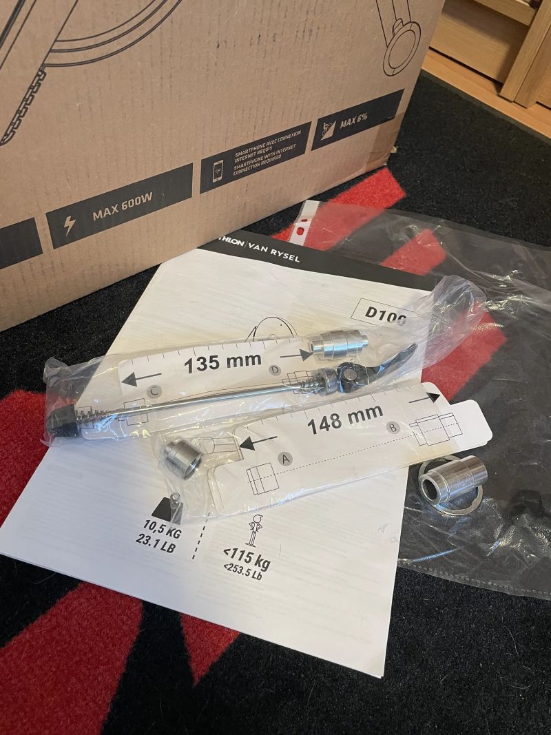 Smart cyklotrenažér VAN RYSEL D100 – direct drive