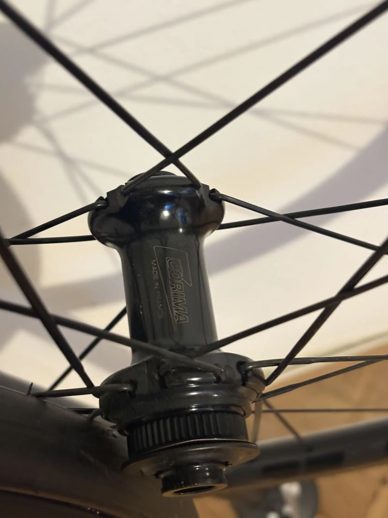 Zapletená kola LOOK R38D Carbon - ořech Shimano