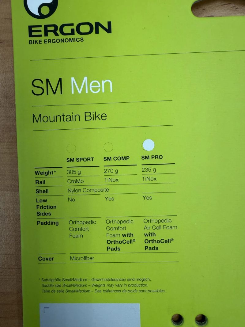 Ergon SM Pro Men vel. M/L