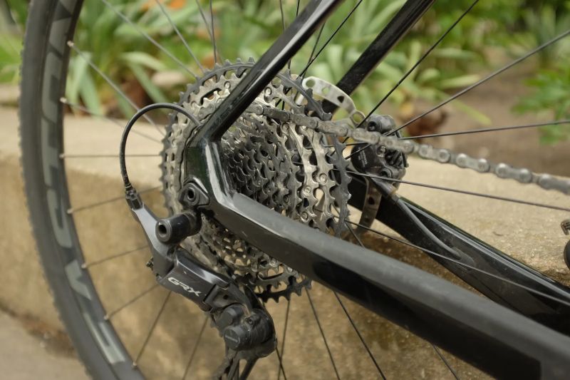 Merida Silex 7000 (vel. M) / Carbon / GRX 820 1x12 / Nájezd 1100 km / Po servisu
