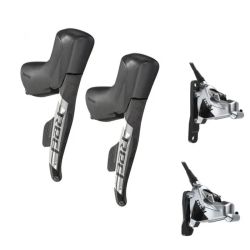 Sram RED AXS páky + třmeny přední + zadní