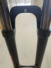 Odpružená vidlice Sava suspension 160mm, 34mm nohy, sundaná z nového E-kola