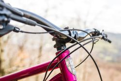 MTB řidítka 800mm, 31,8: 1)carbon (38mm zdvih) a 2)hliník Vibrocore (75mm zdvih)