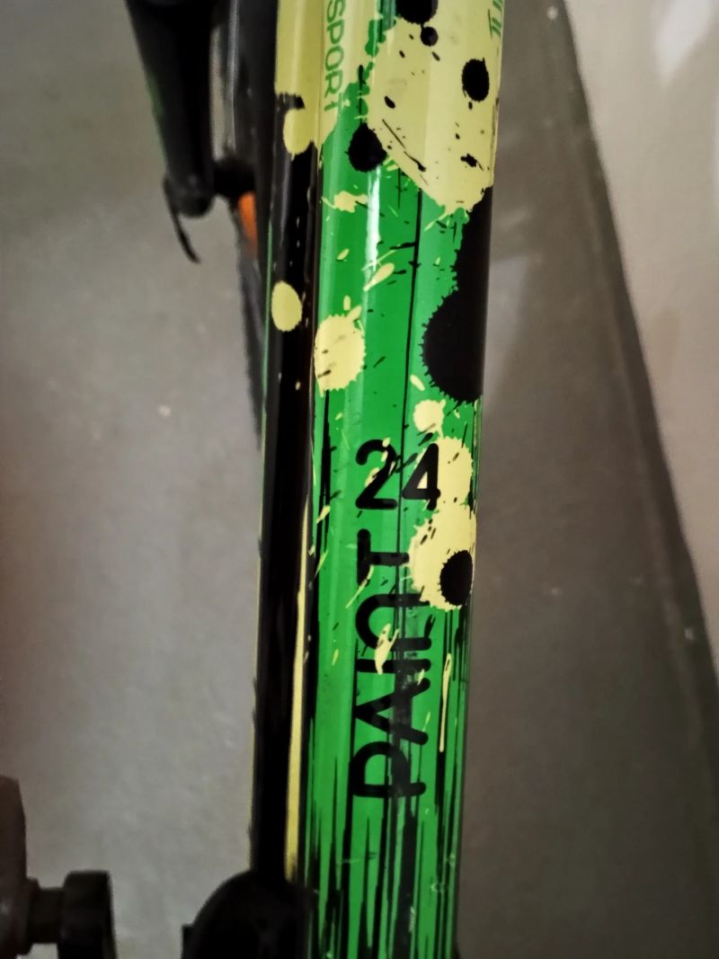 Dětské kolo Superior Paint 24“