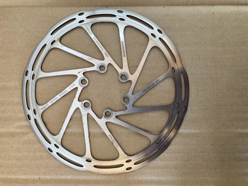 4-pístkové brzdy SRAM Level Bronze Stealth + kotouče 