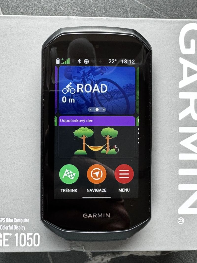 Garmin Edge 1050 + Topo Czech V5 Pro